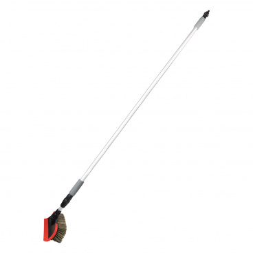 Teleskopische Durchflussbürste zum Autowaschen 171-300cm AMIO-03957 Teleskopische Durchflussbürste zum Autowaschen 171-300cm AMIO-03957