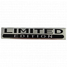 Selbstklebendes Metallschild LIMITED EDITION 100x18 mm