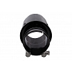 Endrohr 101mm Eingang 70mm Carbon Gloss