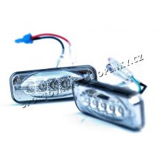 Opel Omega B – klare LED-Seitenblinker – GERÄUCHERT