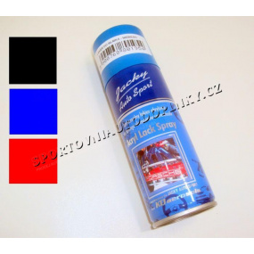 BARVA NA MOTOR JACKY 200 ml - ČERNÁ , MODRÁ , ČERVENÁ