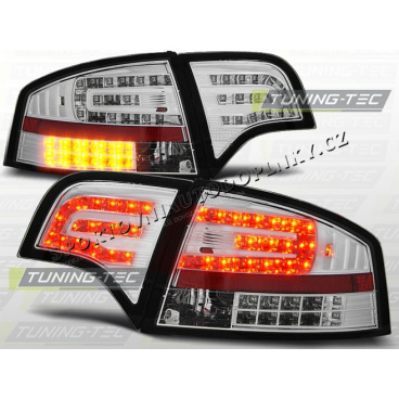 AUDI A4 (B7) SEDAN 2004–08 LED-HECKLEUCHTEN CHROM AUDI A4 (B7) SEDAN 2004–08 LED-HECKLEUCHTEN CHROM