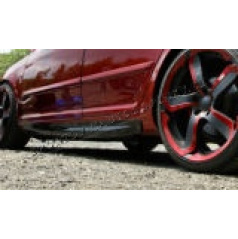 Škoda Octavia II 04-12 – Schwellerverlängerungen für ABS-Kunststoff – KI-R