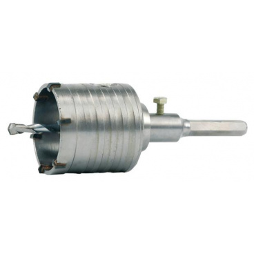 Bohrer 80 mm in die Wand bohren