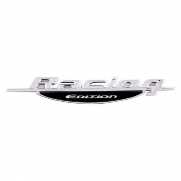 Chromlogo der RACING EDITION Chromlogo der RACING EDITION