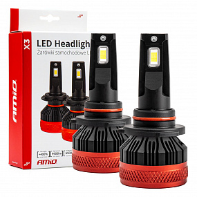 LED-Hauptscheinwerfer HB3 9005/HIR1 9011/H10 X3 Serie AMiO LED-Hauptscheinwerfer HB3 9005/HIR1 9011/H10 X3 Serie AMiO