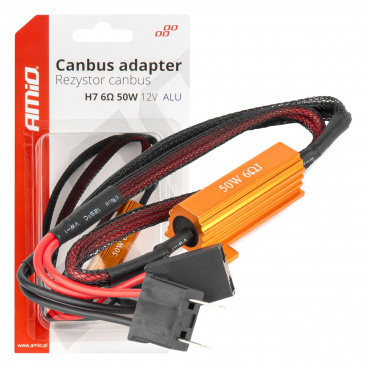 Widerstand für LED-Lampen CANBUS 6Ω 50W H7 AMiO-04089