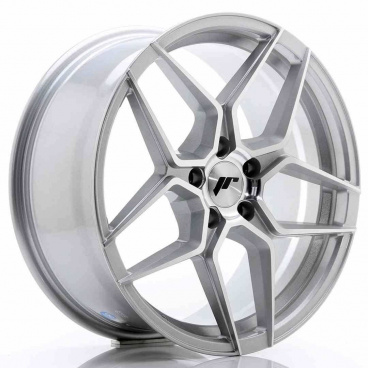 JR Wheels JR34 18x8 ET35 5x120 Silber Polierte Vorderseite JR Wheels JR34 18x8 ET35 5x120 Silber Polierte Vorderseite