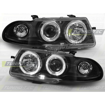 OPEL ASTRA F 1991-94 ANGEL EYES SCHWARZE FRONTKLARE LICHTER