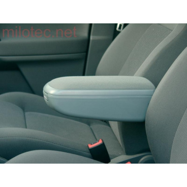Milotec-Armlehne – graues Wildleder, Skoda Octavia II. + Facelift Milotec-Armlehne – graues Wildleder, Skoda Octavia II. + Facelift
