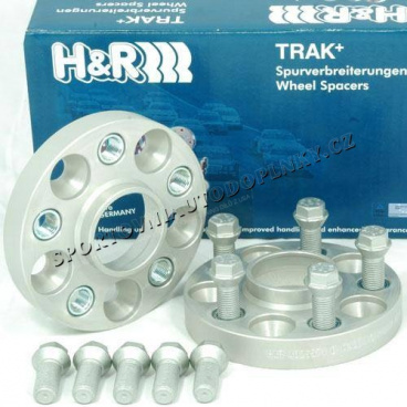 Audi A7 Typ 4G/4G1 H&R Unterlegscheiben 25mm 2er-Set (Achsverlängerung 50mm)