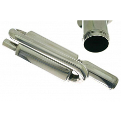 TurboWorks 05 Bionix Sportauspuff 90 mm Spitze, 63,5 mm Einlass
