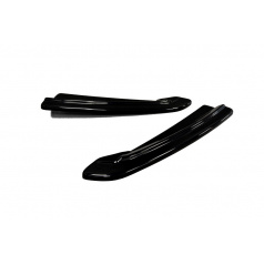Skoda Superb III – Heckstoßstangen-Seitenspoiler aus ABS-Kunststoff – glänzend schwarz