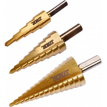 Stufenbohrer-Set 3-tlg. 4-32 mm