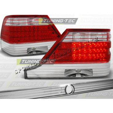 MERCEDES W 140 S-KLASSE 1995–98 LED-HECKLEUCHTEN ROT WEISS