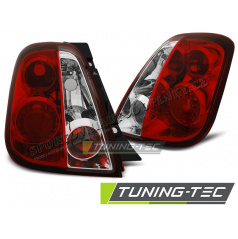 Fiat 500 2007- Rückleuchten rot weiß