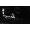 VW GOLF 5 10.2003–09 klare Vorderlichter, LED-Tagfahrlicht, schwarz