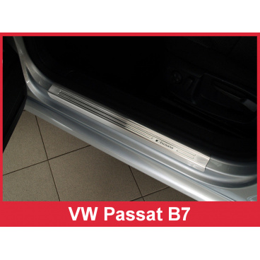 Einstiegsleisten aus Edelstahl, 4 Stück, Volkswagen Passat B7 2011–14 Einstiegsleisten aus Edelstahl, 4 Stück, Volkswagen Passat B7 2011–14