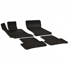 Gummiteppiche-Gummi-Automatten, Mercedes (W 204) C-Klasse 2007->