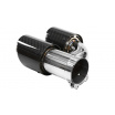 Endstück Schalldämpfer 101mmx2 Eingang 76mm Carbon Glanz Set