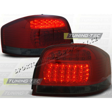 AUDI A3 2003–08 LED-Hecklampen, roter Rauch