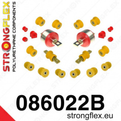 Honda CRX 1992-97 StrongFlex Silentblock-Baugruppe für Hinterachse, nur 22 Stück