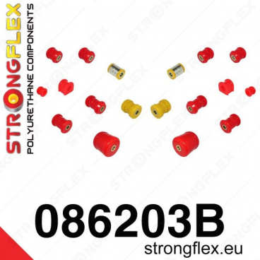 Honda Prelude 1992-96 StrongFlex Satz Silentblöcke für die Hinterachse, nur 18 Stück Honda Prelude 1992-96 StrongFlex Satz Silentblöcke für die Hinterachse, nur 18 Stück