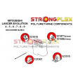 Mitsubishi Lancer Evolution Evo IV-V-VI StrongFlex kompletter Satz Silentblöcke 26-tlg