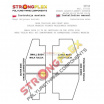 Subaru Legacy II 2006+ StrongFlex Sport Satz Silentblöcke für die Hinterachse, nur 16 Stück