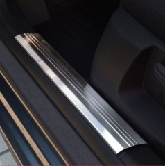 Einstiegsleisten Škoda Superb II 2008-15 Edelstahl matt 4-tlg