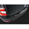 Edelstahlabdeckung – schwarzer Schutz der Schwelle der hinteren Stoßstange Škoda Octavia III FL Kombi 2016+