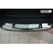 Edelstahlabdeckung – Chromschutz der Schwelle der hinteren Stoßstange des Volkswagen Passat B8 Kombi 2014+