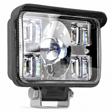 Quadratische Arbeitsleuchte 17LED COMBO 9-36V