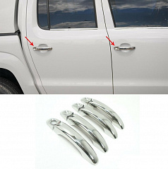 Edelstahl-Kurbelabdeckungen VW Amarok 2010-21