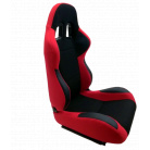 Sportverstellbarer Sitz A1 RACING ROT/SCHWARZ 2 Stk