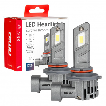 LED-Lampen X5-Serie WINGER HB3 6000K max 50W AMIO-03948 LED-Lampen X5-Serie WINGER HB3 6000K max 50W AMIO-03948