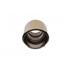 Endstück des Schalldämpfers 114mm Eingang 76mm Gold Silber