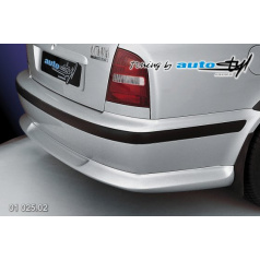 Skoda Octavia Spoiler unter der hinteren Stoßstange