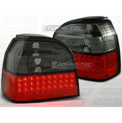 VW GOLF III 1991–97 LED-Heckleuchten, roter Rauch