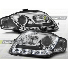 AUDI A4 (B7) 2004–08 KLARES VORDERE LICHTER, TAGESLICHT, LED, CHROM
