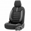 OTOM LIMITED 102 BLACK/GREY 3-ZIP Autositzbezug-Set