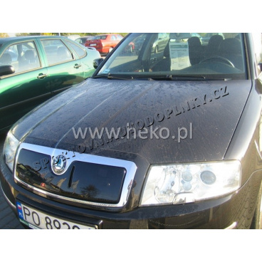 Wintervorhang - Kühlerabdeckung Škoda Superb I 4 Türen., 2002 - 2006 Wintervorhang - Kühlerabdeckung Škoda Superb I 4 Türen., 2002 - 2006