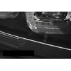 VW Golf 7 11.2012 – U-förmige schwarze klare Vorderlichter mit schwarzer Linie