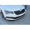 Spoiler unter der vorderen Stoßstange ver.2 für Škoda Superb Mk3, Maxton Design (ABS-Kunststoff ohne Oberflächenbehandlung)