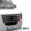 Edelstahl polierte Frontgrillabdeckung VW Crafter 2006-12 (5 Stück)