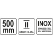 Flexibles Stahllineal 500 mm