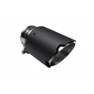 Endrohr 89mm Eingang 76mm Carbon Matt