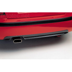 ABS-Heckstoßstangendiffusor schwarz Octavia I RS Limousine/Combi 2001-05