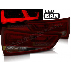 Audi A1 2010- Rückleuchten rot getönt LED BAR
