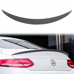 Heckflügel Matt Schwarz MERCEDES C-Klasse (C204) Coupé 2011+ Mercedes-Benz C C205 Spoiler ABS